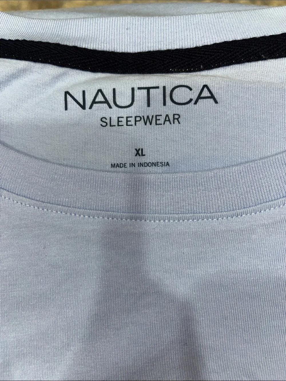 Nautica Men’s XL Sky Blue Crew Neck Tee